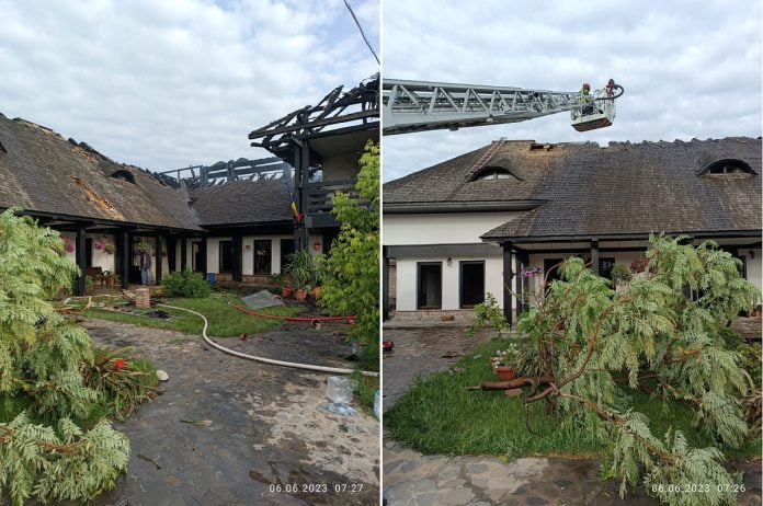 cauza incendiu turnu