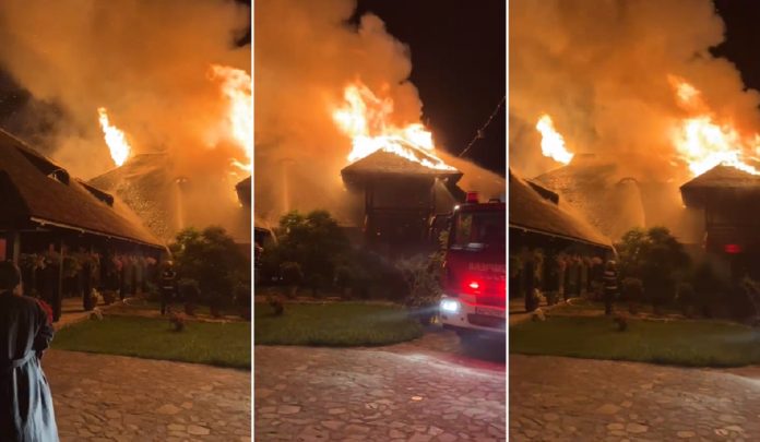 incendiu manastirea turnu