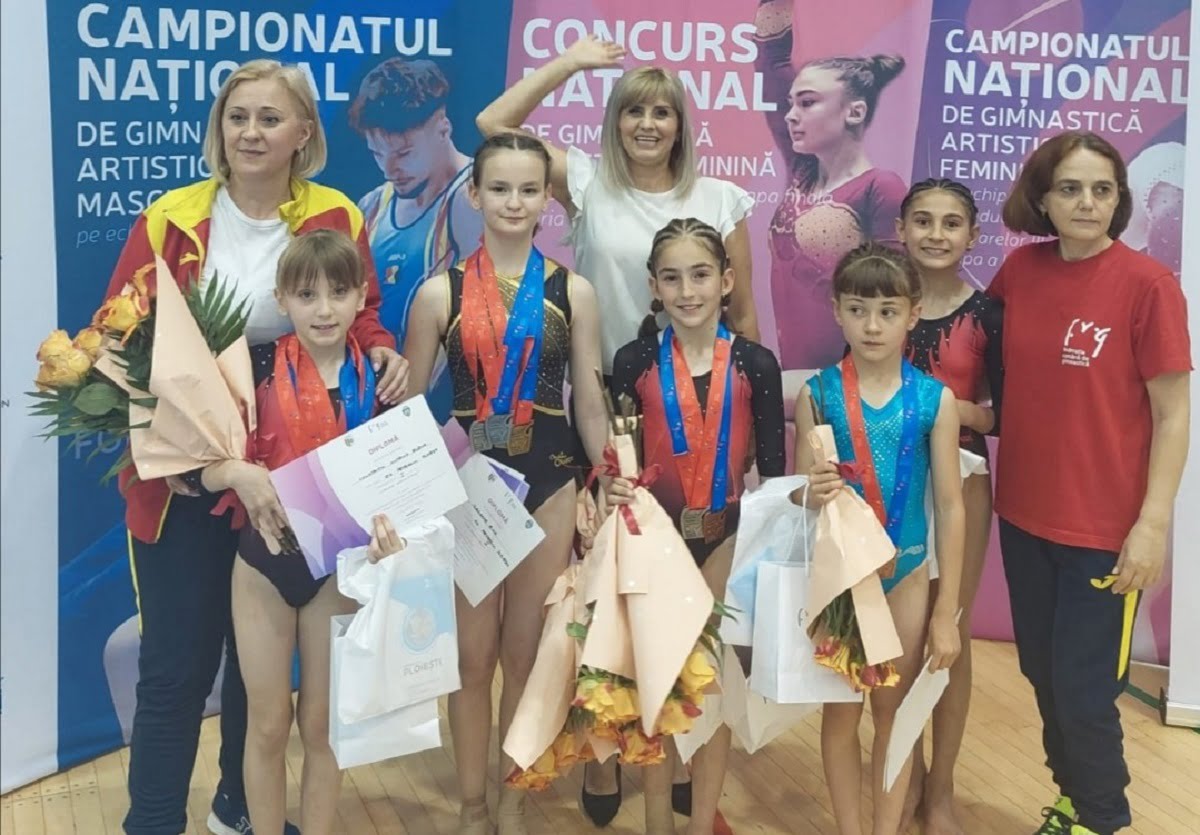 castigatoare concurs national de gimnastica