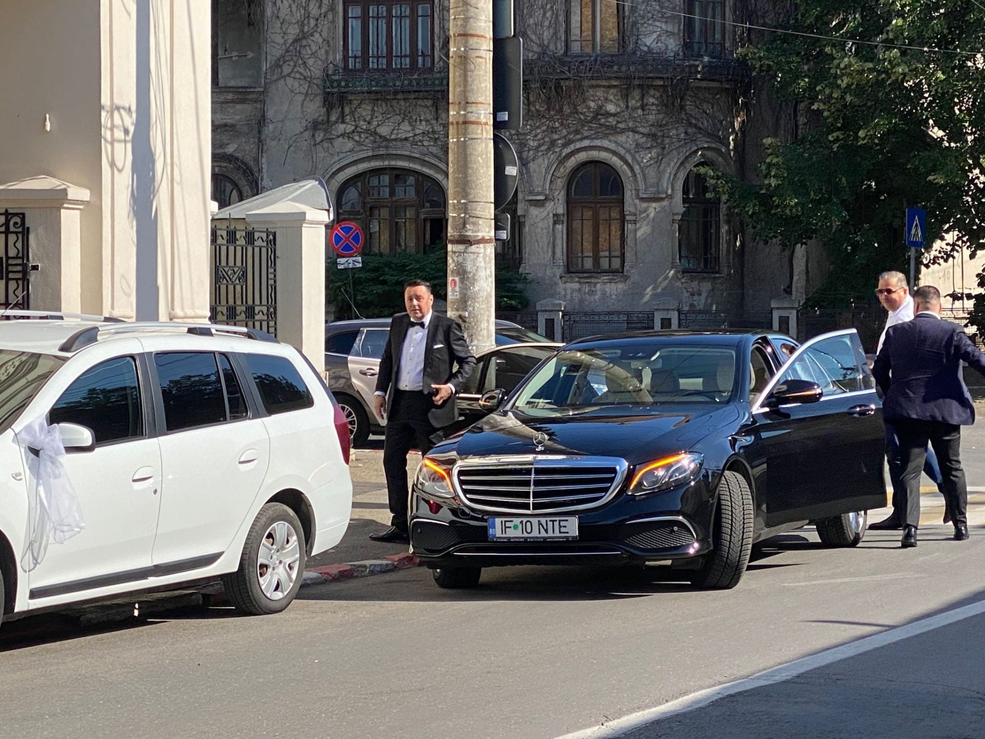 Mirele Andrei Volosevici la cununia religioasă