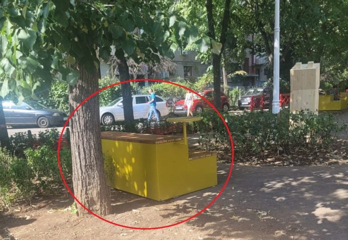 Ploiești - parcul cu tribune