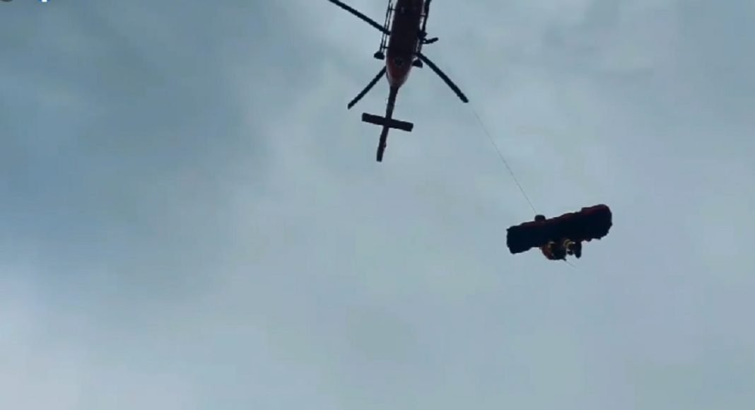 elicopter interventie