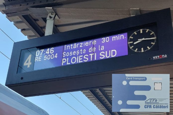 tabela intarziere tren