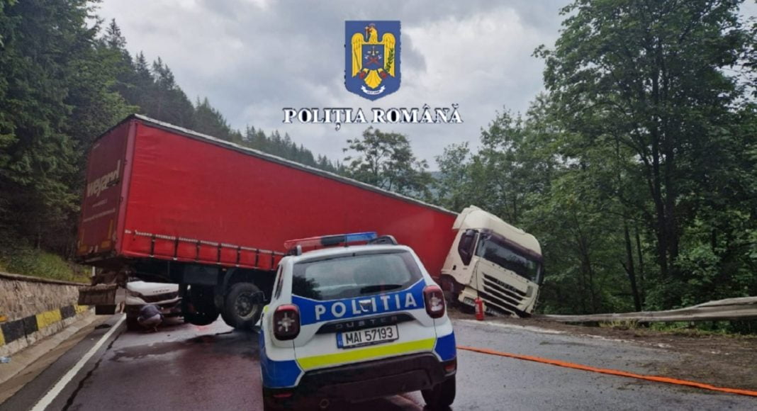 Trafic blocat DN1 accident