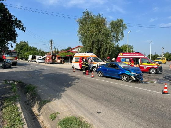 accident rutier albesti