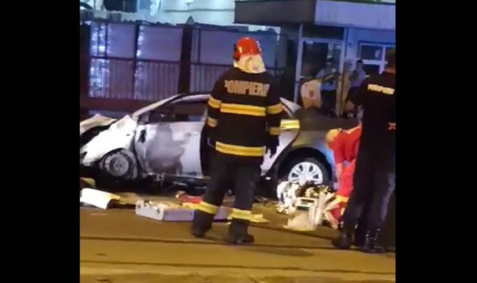 accident-mortal-ploiesti masina arsa