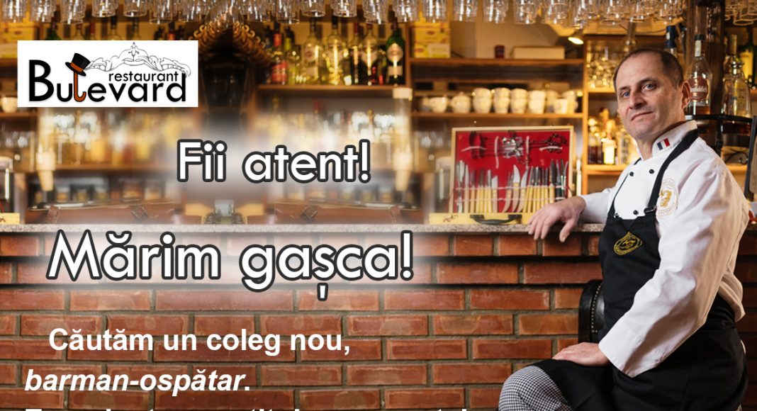anunt angajare bulevard