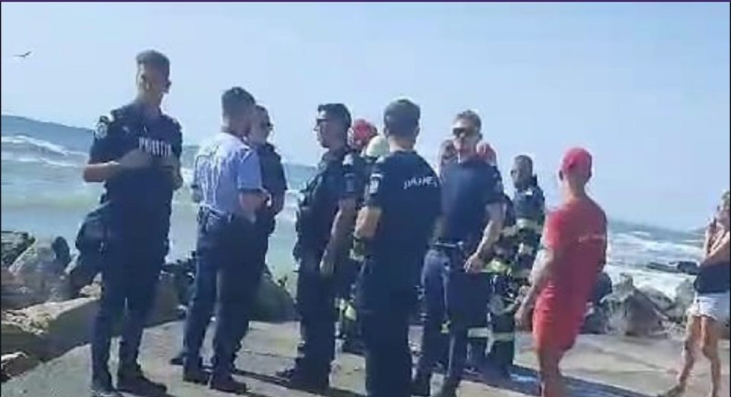 Locul exploziei de la Costinești - foto ziua de Constanța
