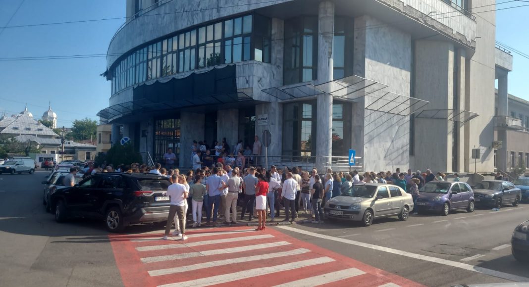 protest anaf ploiesti