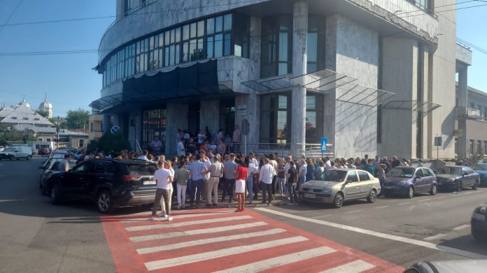 protest anaf ploiesti