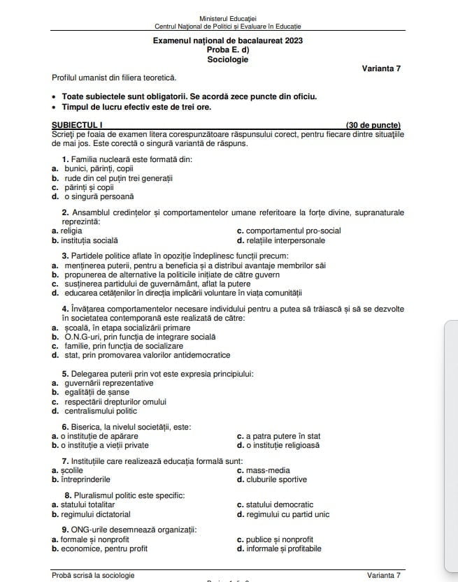 sociologie