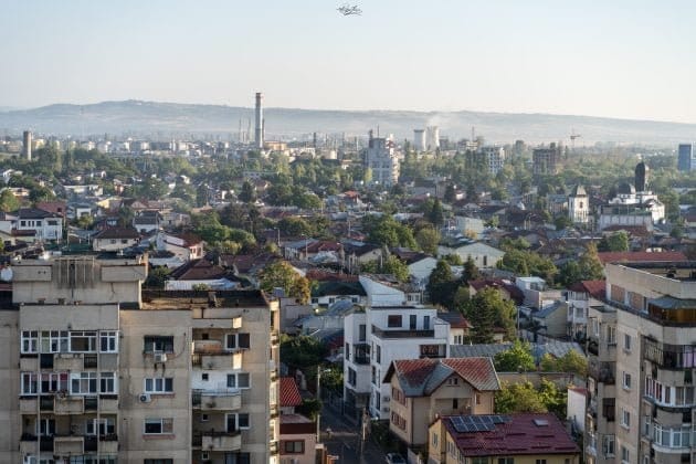 Orasul Ploiesti din blocul Bucegi 12