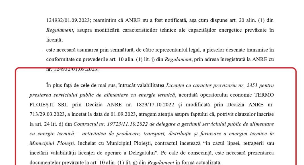 anre licenta termo ploiesti