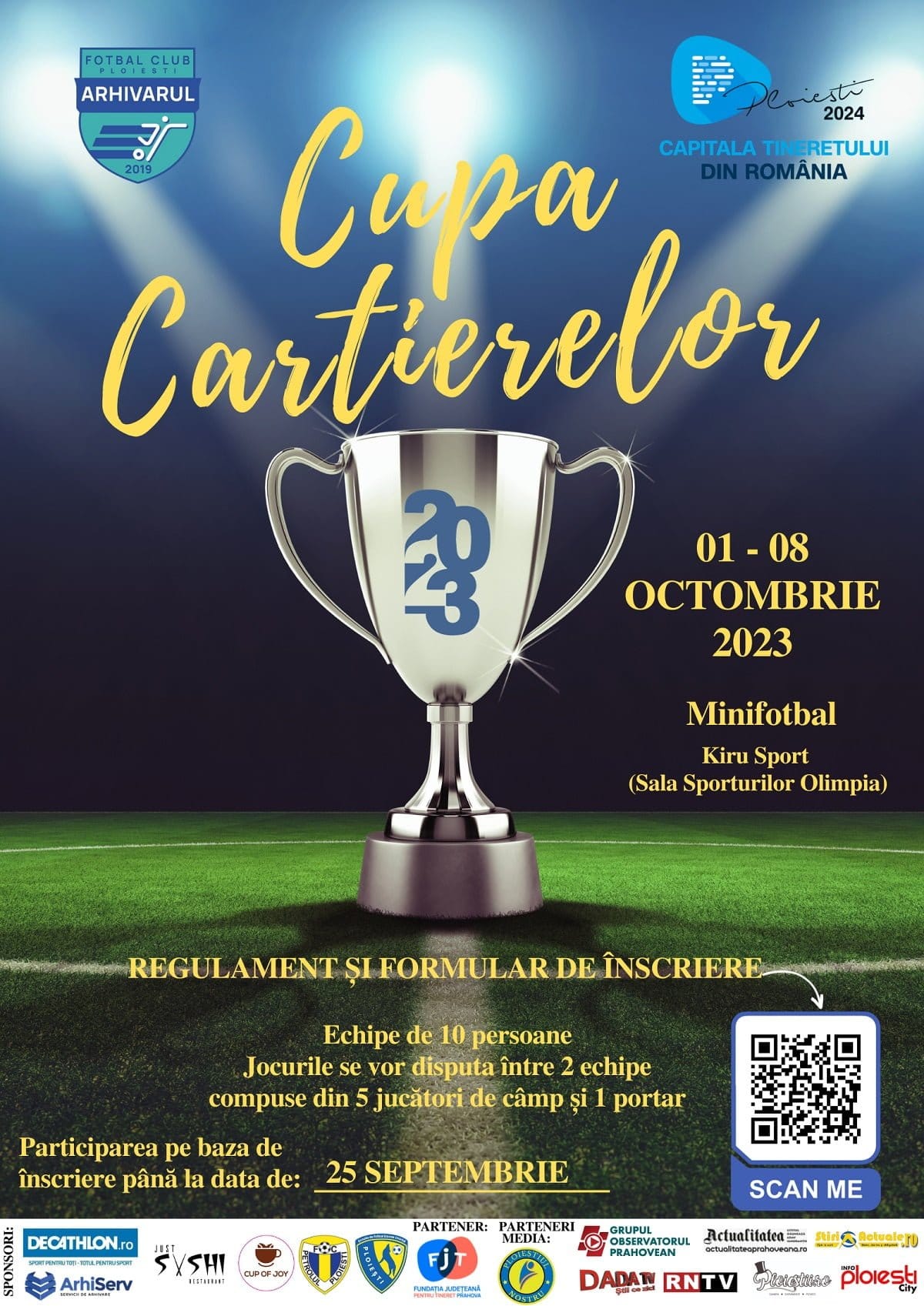 afis Cupa Cartierelor