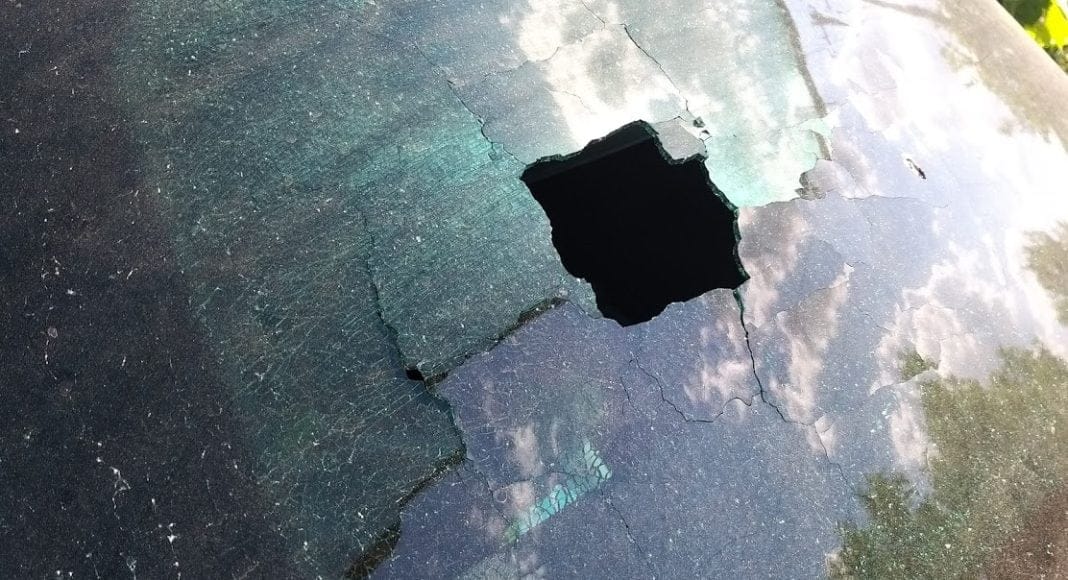 MASINA vandalizata