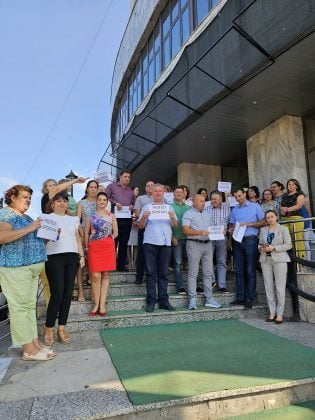 protest anaf ploiesti