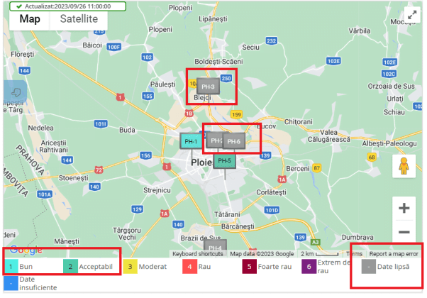 calitate aer ploiesti