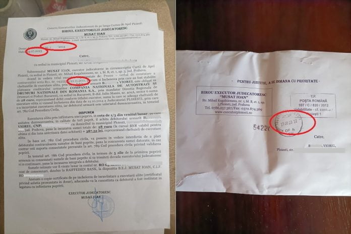 executare silita acte