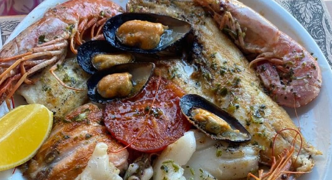farfurie fructe de mare