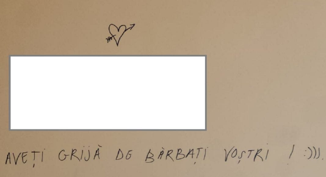 mesaje obscene pe scara blocului