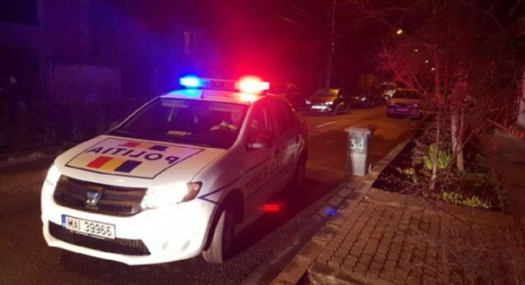 masina politie noaptea