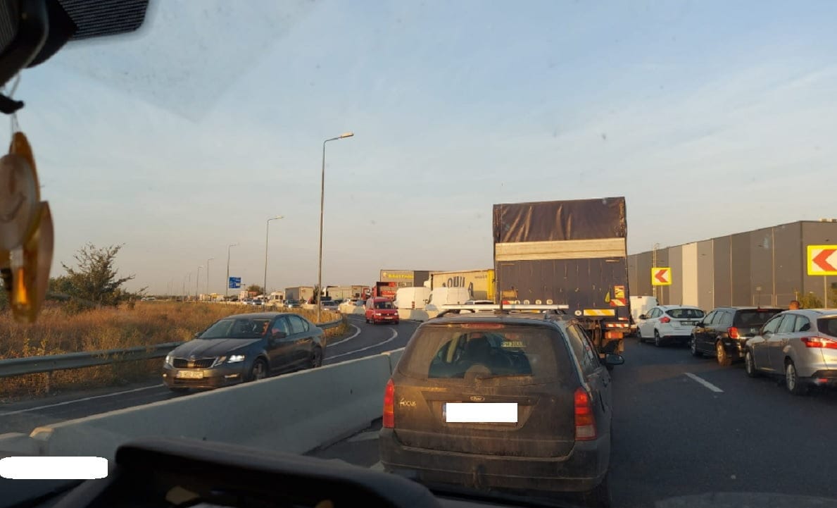 trafic aglomerat autostrada A3