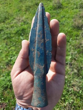 varf de lance epoca bronzului
