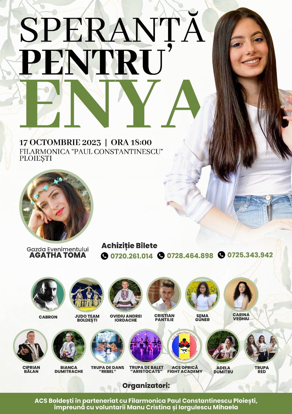 afis speranta pentru enya