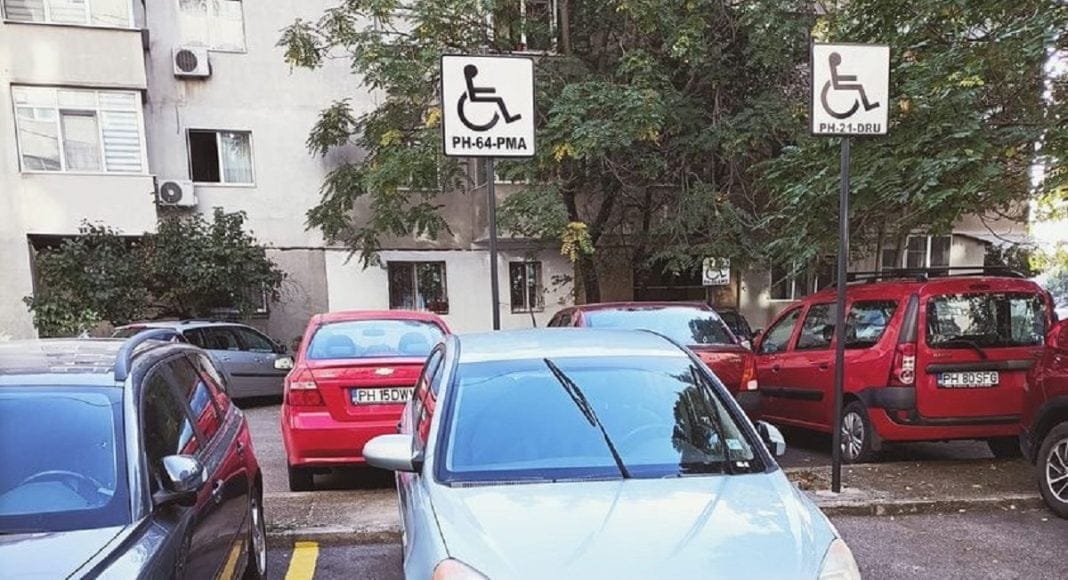 parcare persoane cu handicap