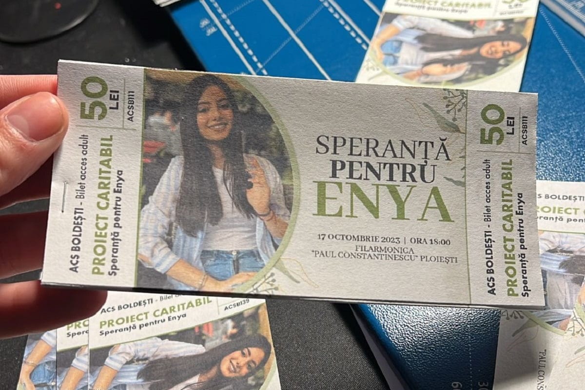 bilet eveniment caritabil enya