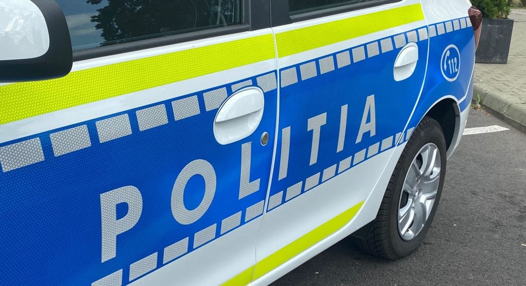 masina politie inscriptie logan
