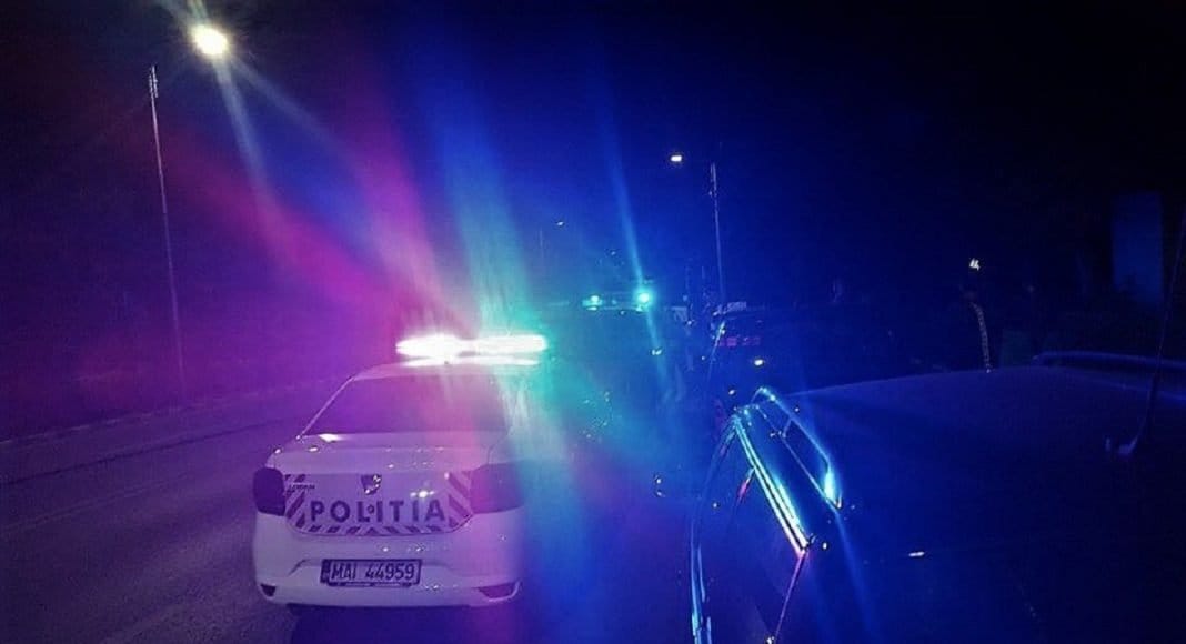 masina politie noaptea