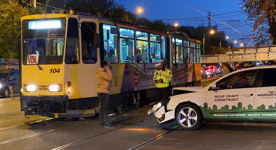 accident tramvai ploiesti