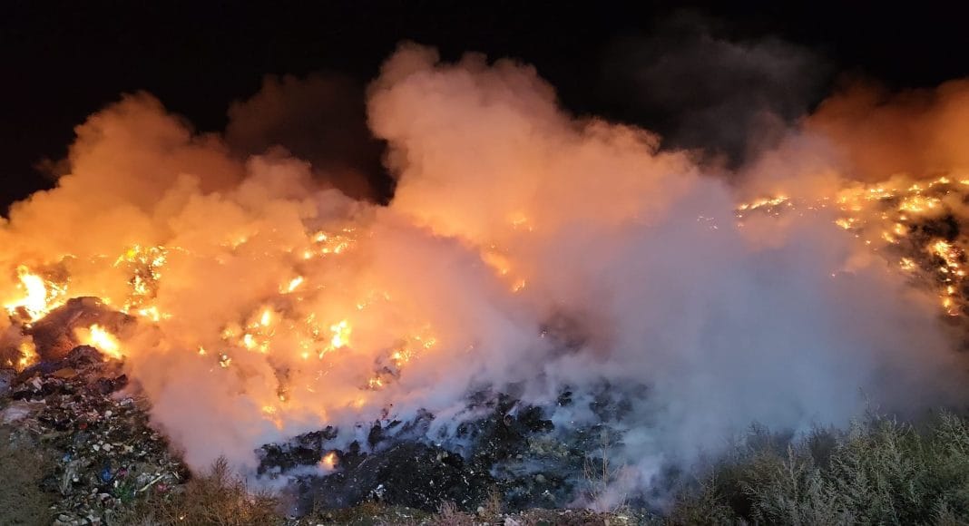incendiu groapa de gunoi boldesti