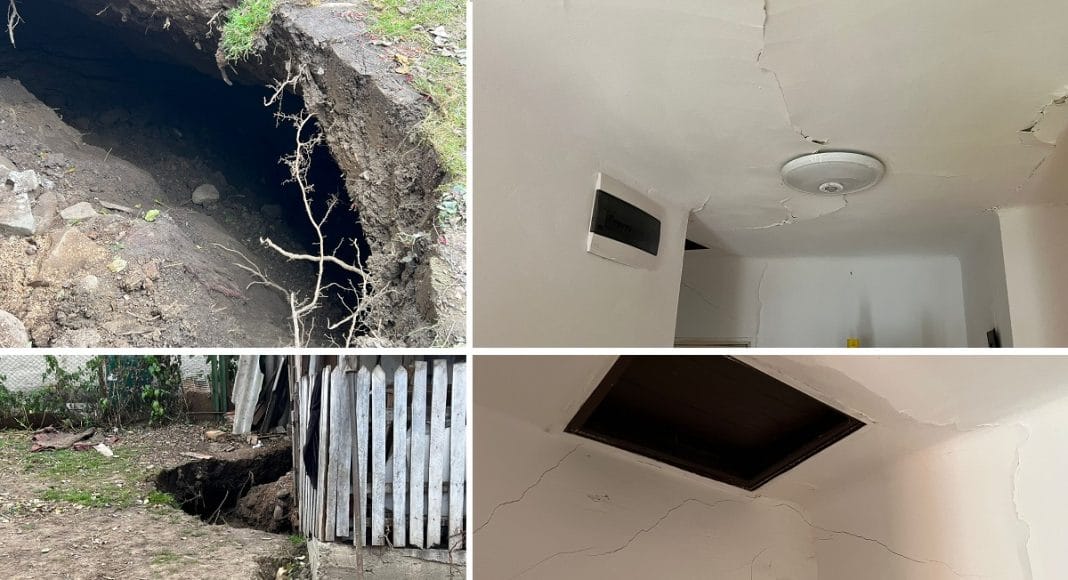 case afectate de alunecari de teren slanic