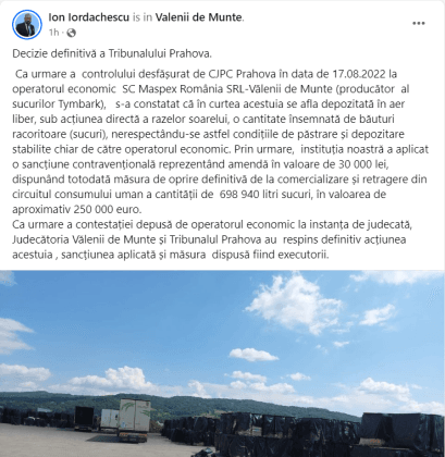 suc tymbark valenii de munte