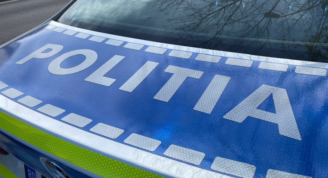 masina politie bmw inscriptie politie