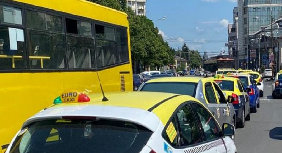 protest taximetristi Ploiesti