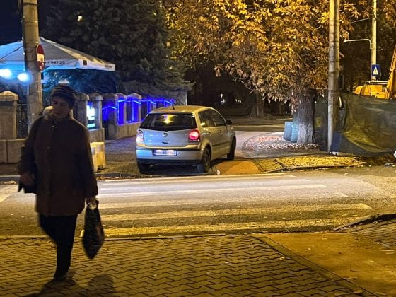 circulatie pe trotuar ploiesti