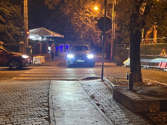 circulatie pe trotuar ploiesti