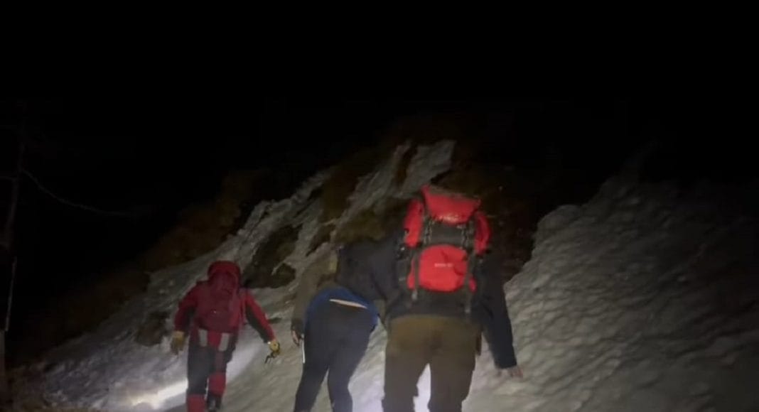 Tineri salvați de Salvamont Bușteni