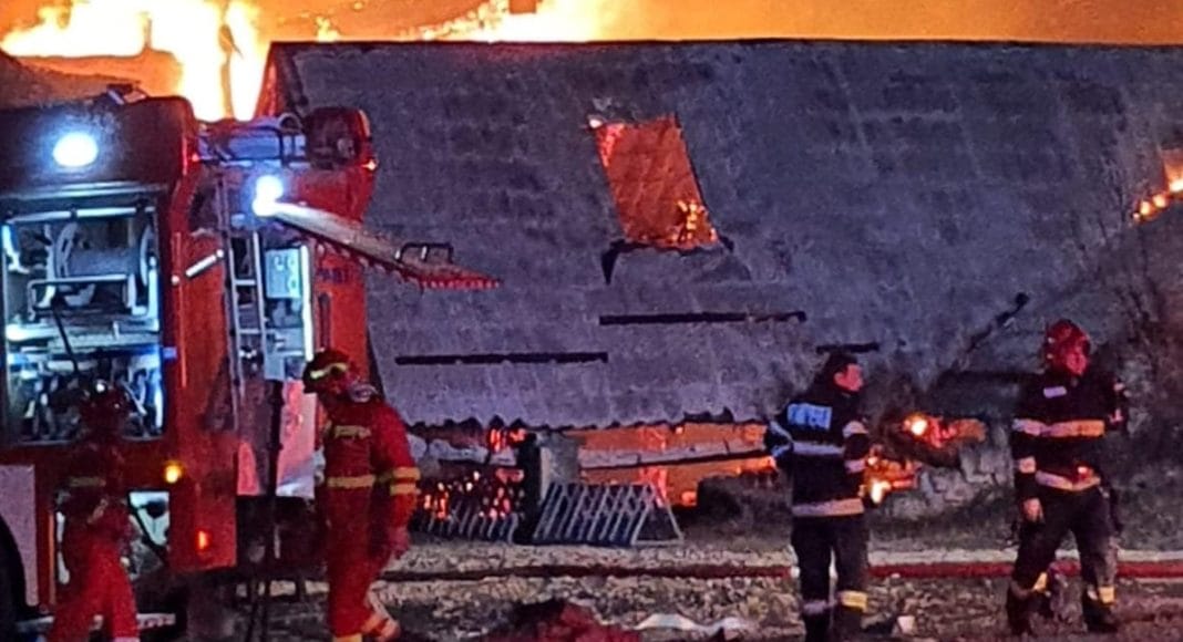 incendiu ferma dacilor