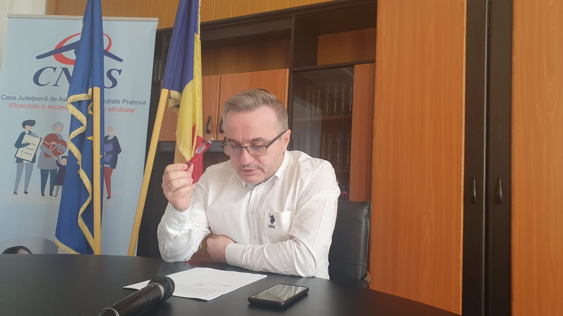Președintele (CAS) Prahova, Cătălin Măguleanu