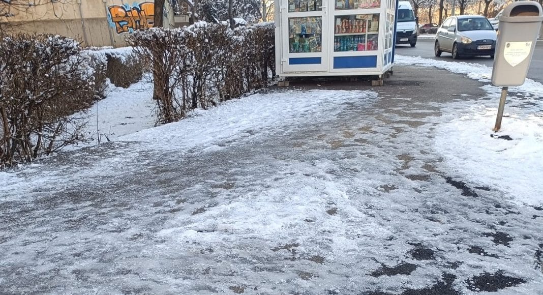 trotuare gheata ploiesti
