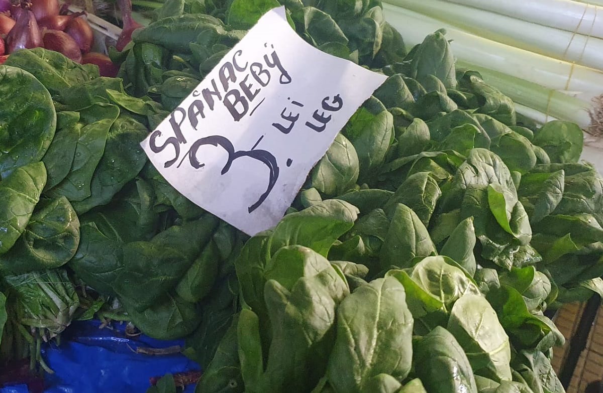 spanac beby