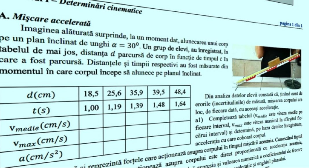 subiecte fizica