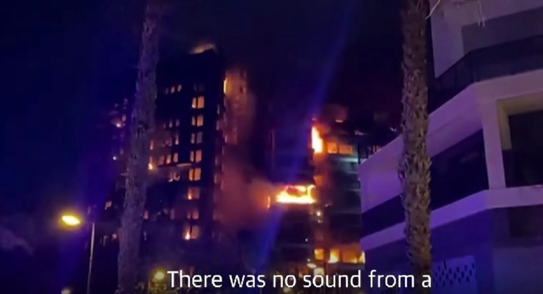 incendiu valencia