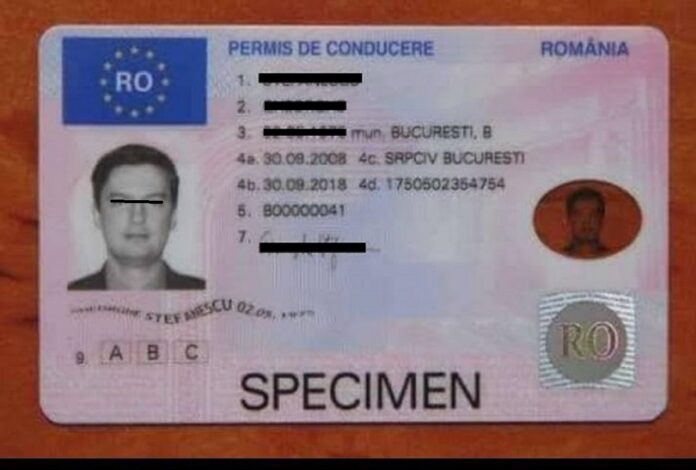 Permis conducere - duplicat