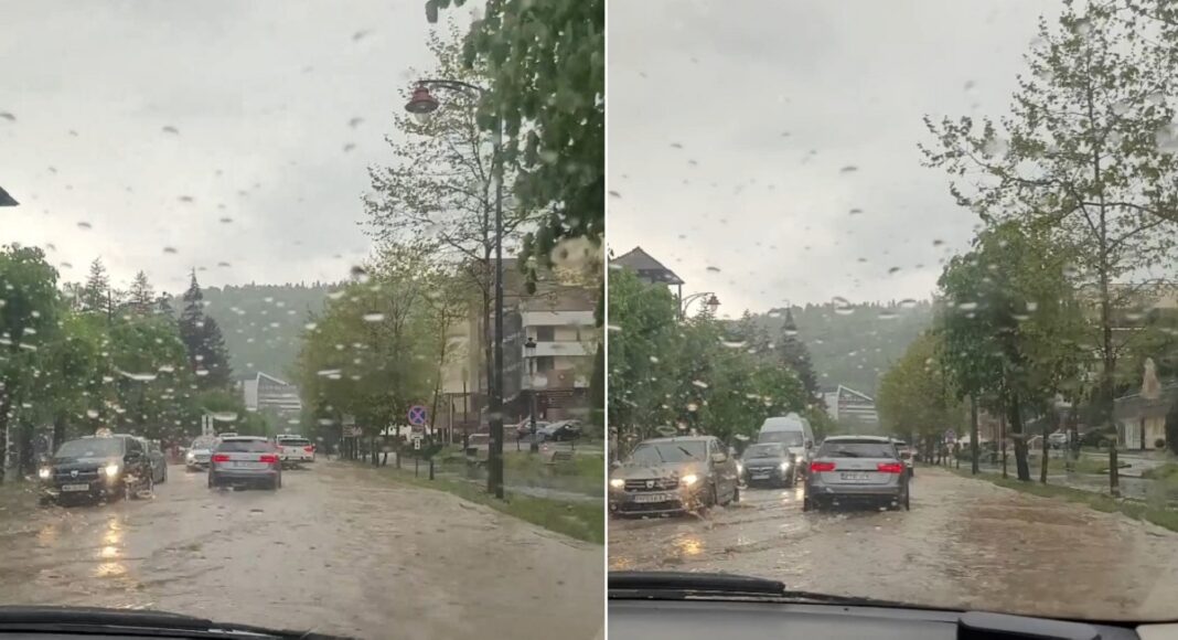 carosabil inundat sinaia