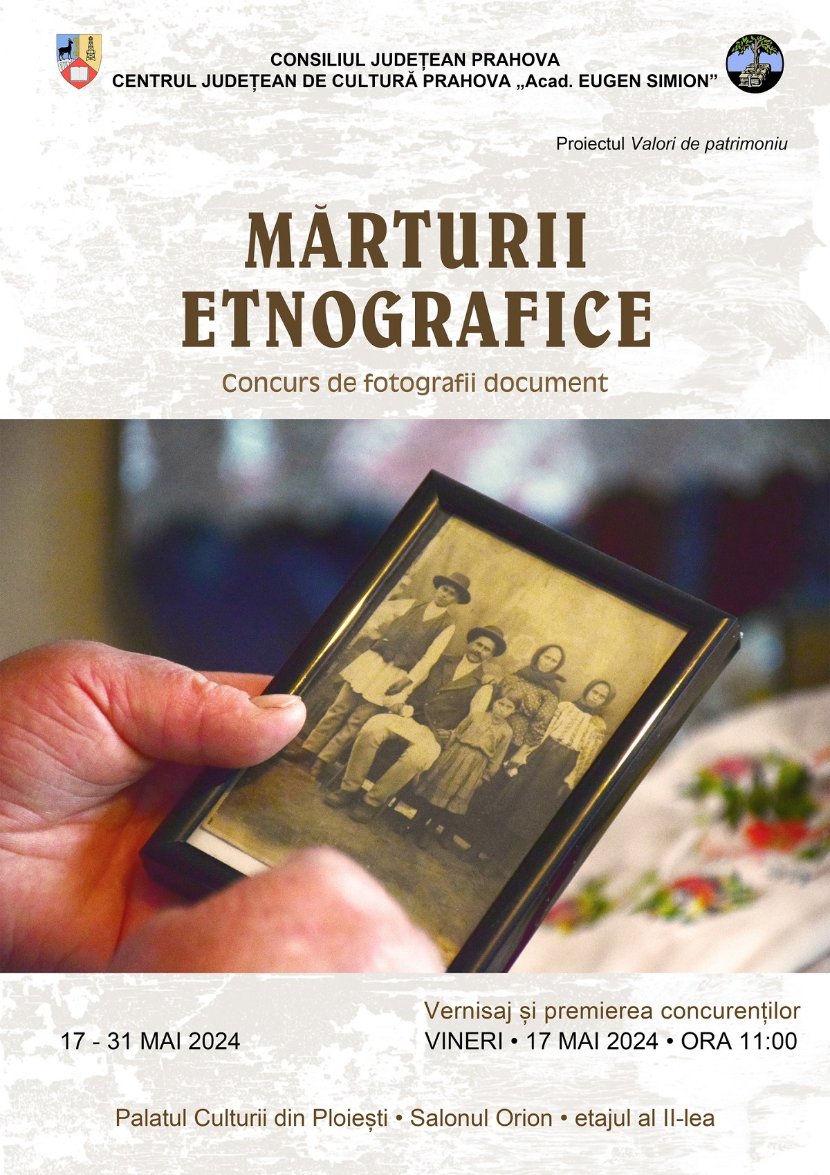 afis marturii etnografice